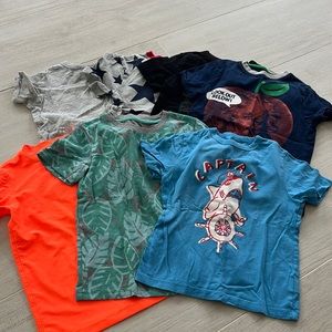 Preowned boys top tshirt lot size 5 or extra small xs
